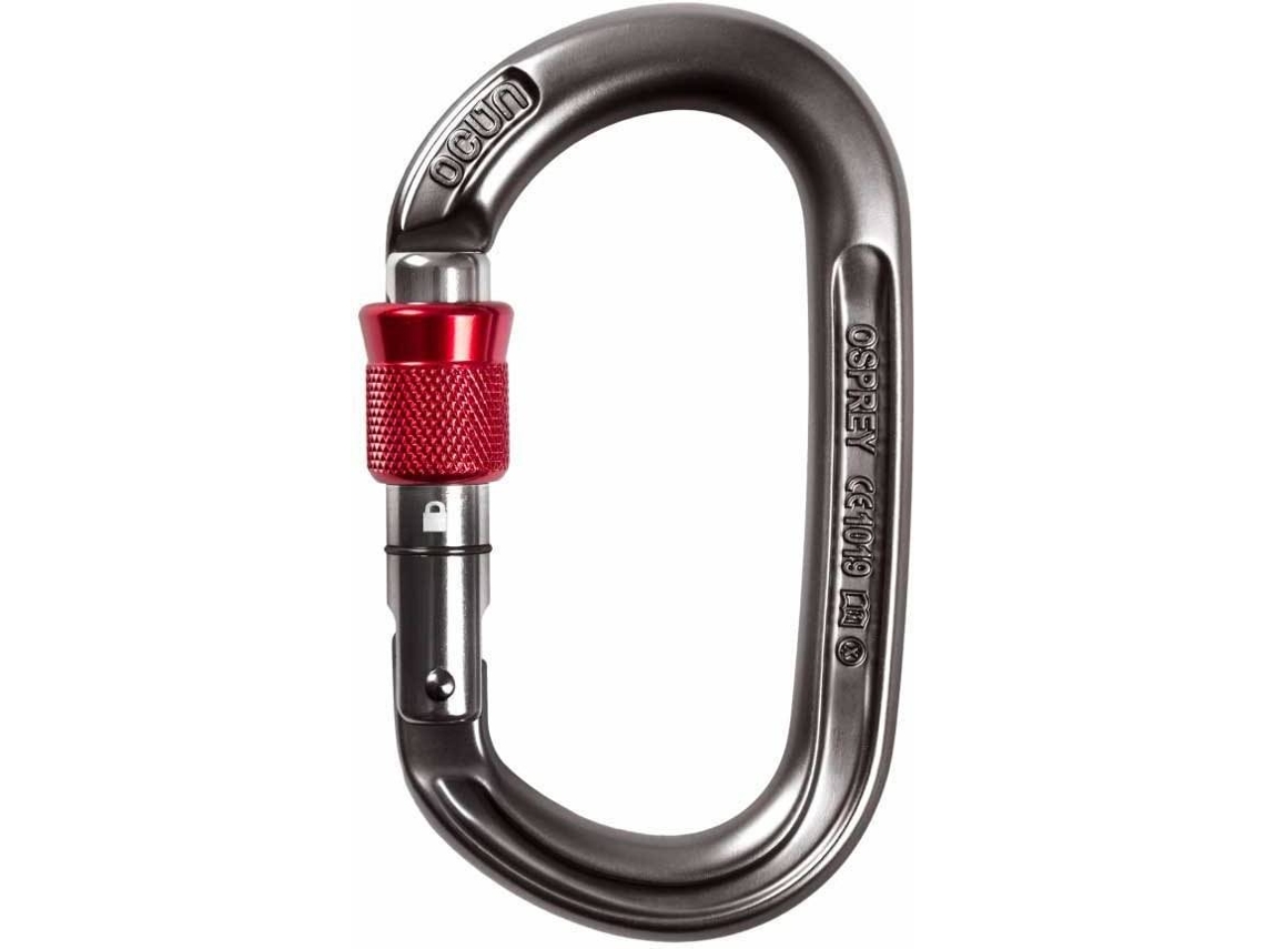 Mosquetão De Escalada OCUN Osprey Screw (Cinzento - Tamanho Único)