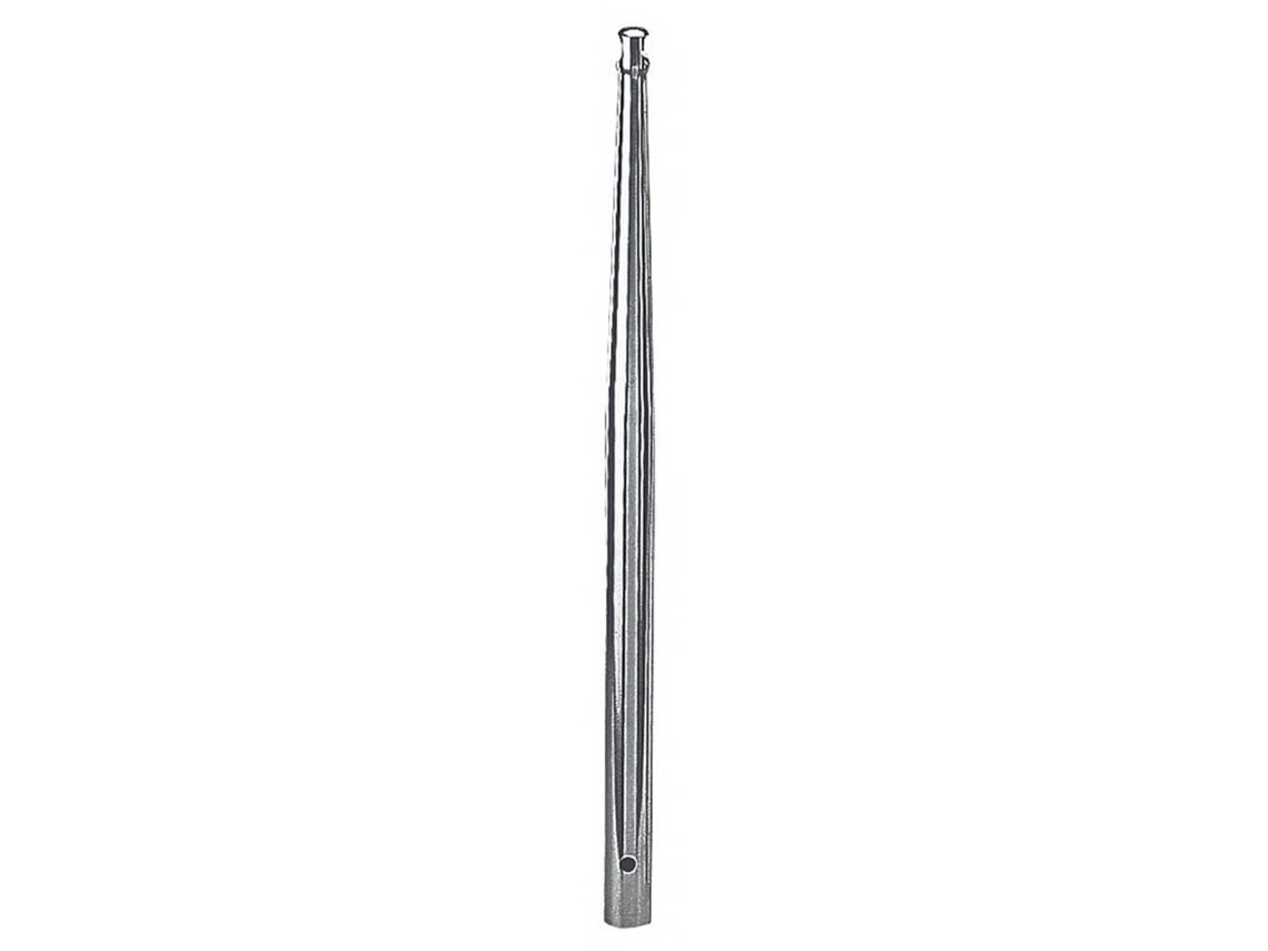 Castiçal de Alturas 2 Prateado 46.4 Cmplastimo