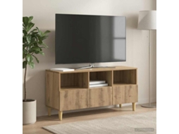 Vidaxl Gabinete Para Tv 102 X 34,5 X 50 Cm Carvalho Arttisan