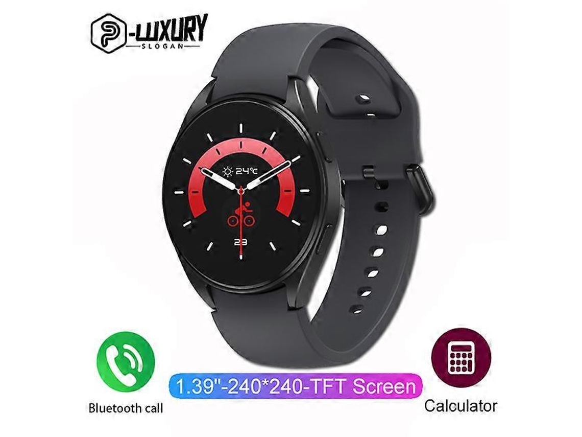 Relógio inteligente Bluetooth Watch 5 Pro com chamadas sem fio, rastreador de condicionamento físico para adultos, pacote GT4 Mini (2023), novo smartwatch para Samsung Galaxy Ly Ebike.