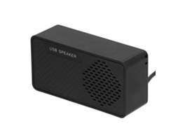 Alto falante Usb Portátil Mini para Computador Desktop com Cartão de Som Integrado Plug And Play | S/MARCA