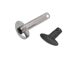 Cortador e descaroçador de ananás em aço inox com design ergonómico LAXISCREED