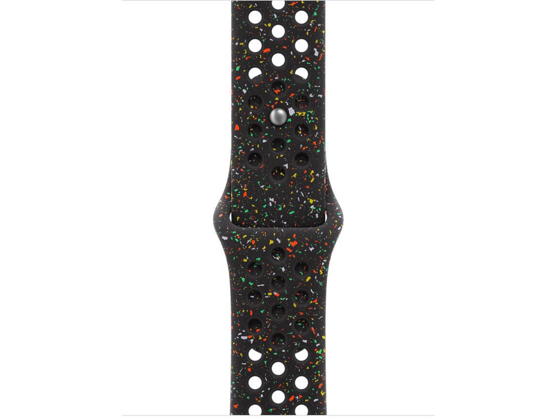 Bracelete APPLE Desportiva Nike Apple Watch 46 mm (M/L - Preto Meia-Noite)