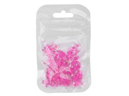 300 Peças De Pérolas Diy De Meia Lira Com Fundo Plano Para Decoração De Unhas Tamanhos Mistas