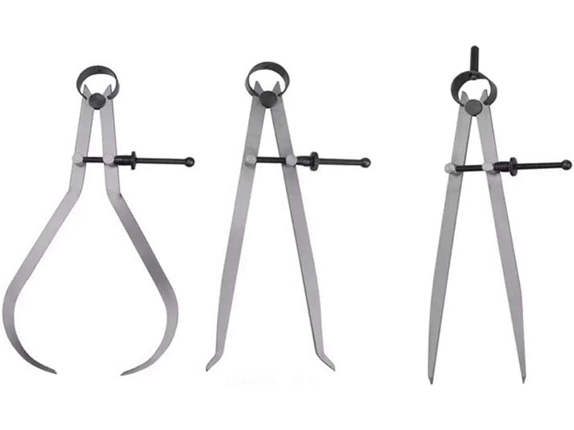 Conjunto De 3 Medidores/divisores Mola 8 Polegadas, Medidores