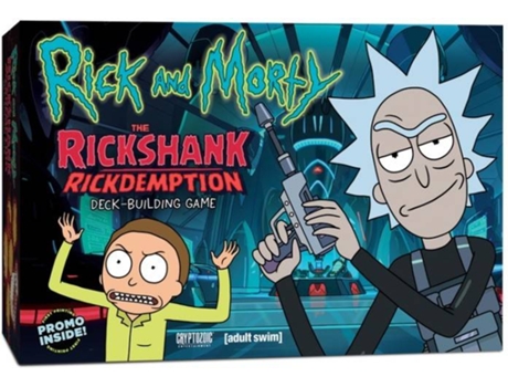 Jogo de Tabuleiro  Rick and Morty The Rickshank Rickdemption Deck Building Game (Inglês - Idade Mínima: 18)