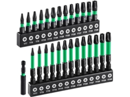 Conjunto De Bits Torx, Chave De Fenda Segura E Kit De Furadeira