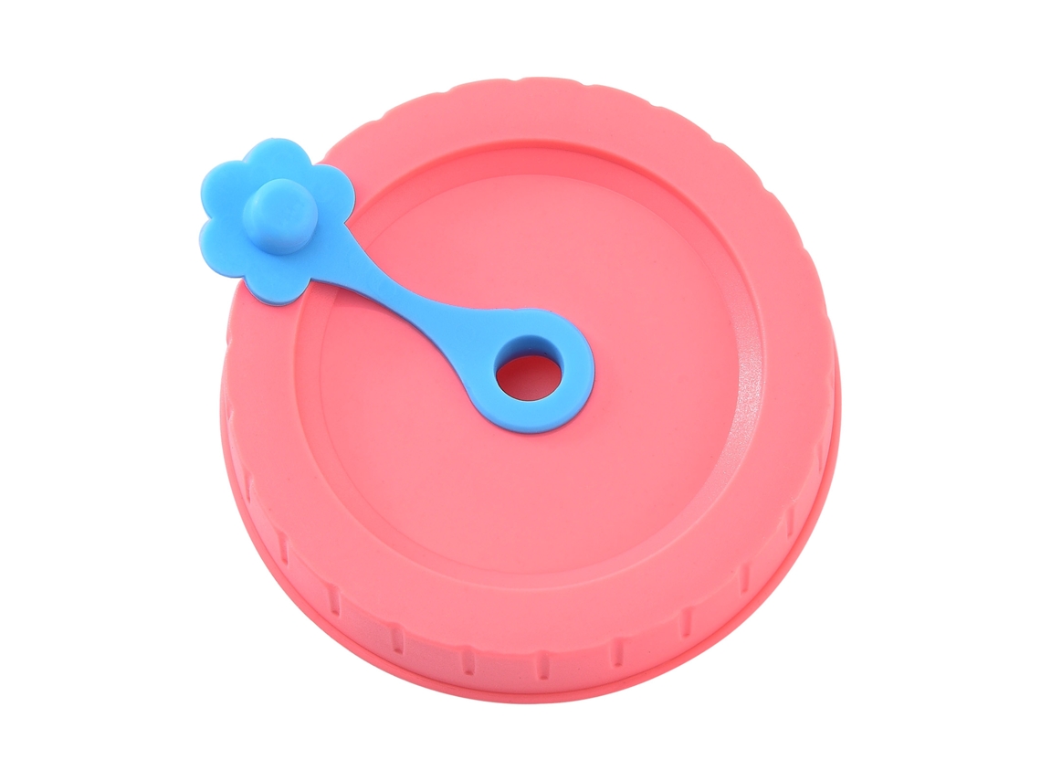 Tampa de Vedação Plástica Mason 70mm Rosa LAXISCREED