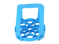 Rack Para Vaporizador De Ovos Silicone Com 9 Furos, Anti-escaldante, Estilingue Panela Pressão, Almofada Isolamento Térmico, Azul
