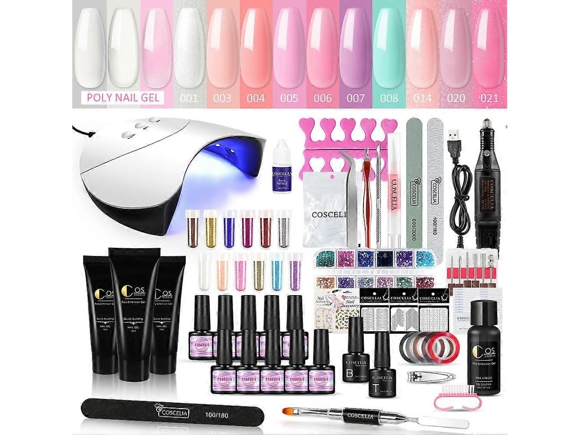 Kit De Manicure, 7.5ml, Para Unhas De Gel, Elysve