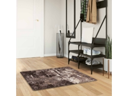 Vidaxl Passadeira Marsa Preto 100 X 100 Cm Poliéster E Pvc