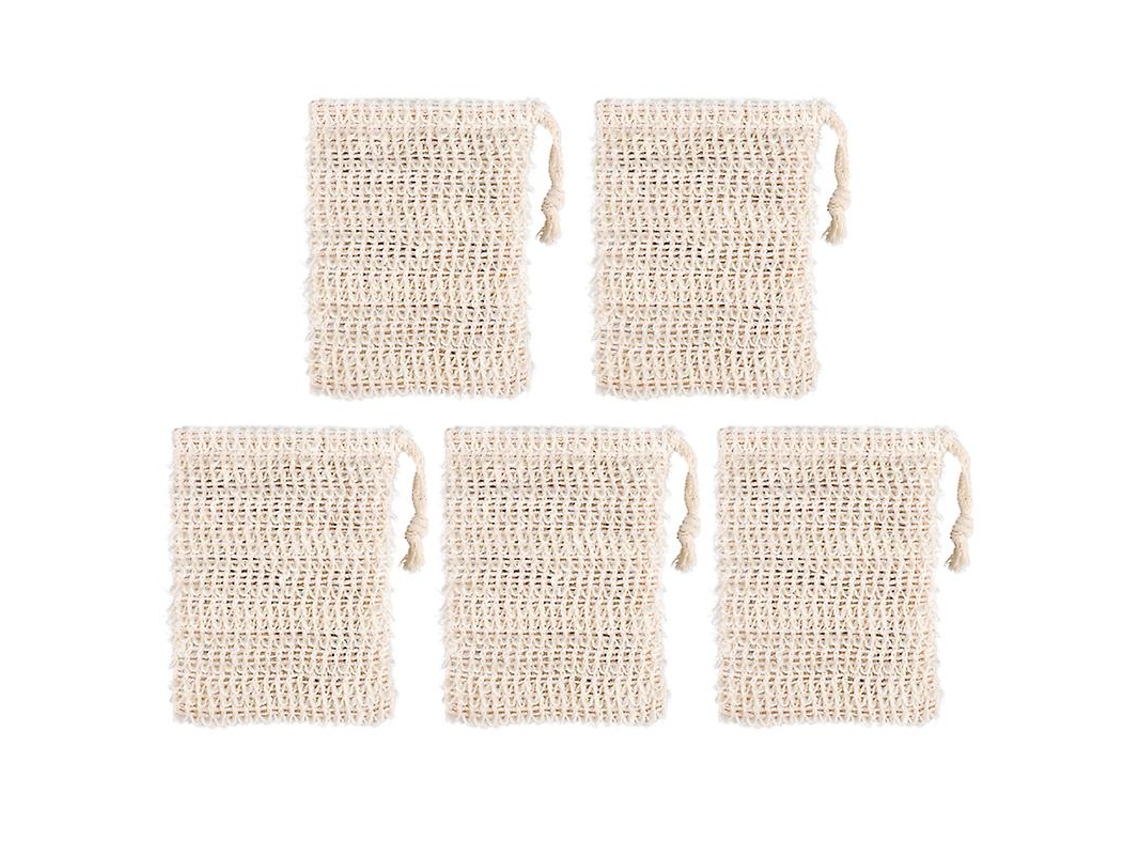 5Pcs Saco de Sabão ALLINLESS