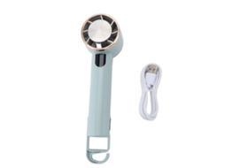 Ventilador Portátil USB Recarregável com 3 velocidades para viagens indoor e outdoor para Mulheres LAXISCREED