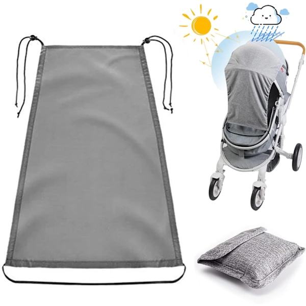 Protetor Solar Universal para Carrinho de Bebê, Proteção Uv AQUAFORGE