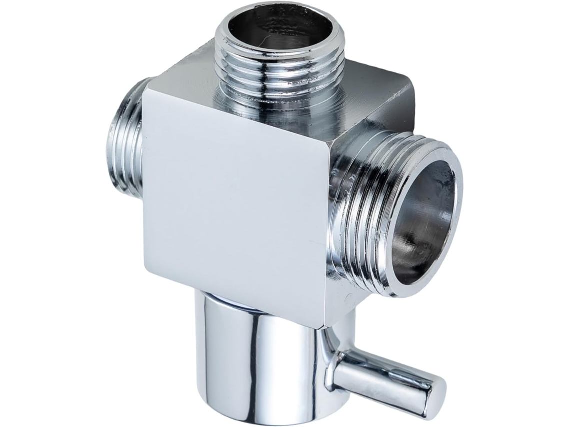 Adaptador De Chuveiro Way Brass Com Sistema De Troca Rápida E Sem Junta