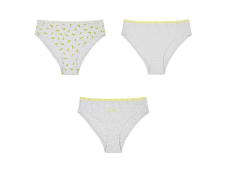 Cuecas WEBTEX Mulher (L - Cinzento)