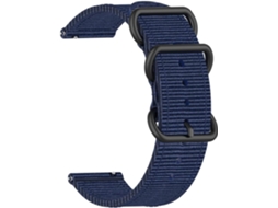 Pulseira De Nylon Para Relógio, Design Simples, Compatível Com Garmin Forerunner, Azul Escuro, Mater Gokoco
