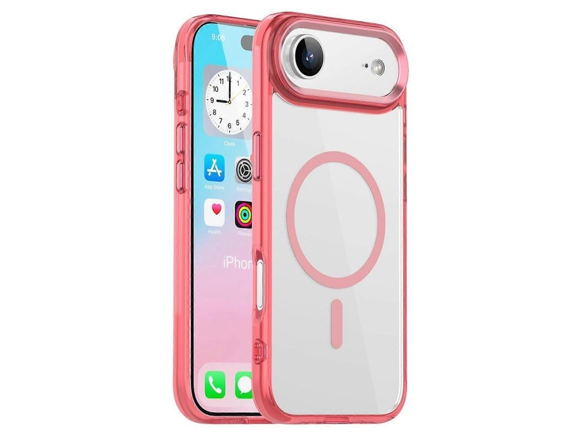 Capa Transparente para iPhone Air com Magsafe TPU + PC S/MARCA