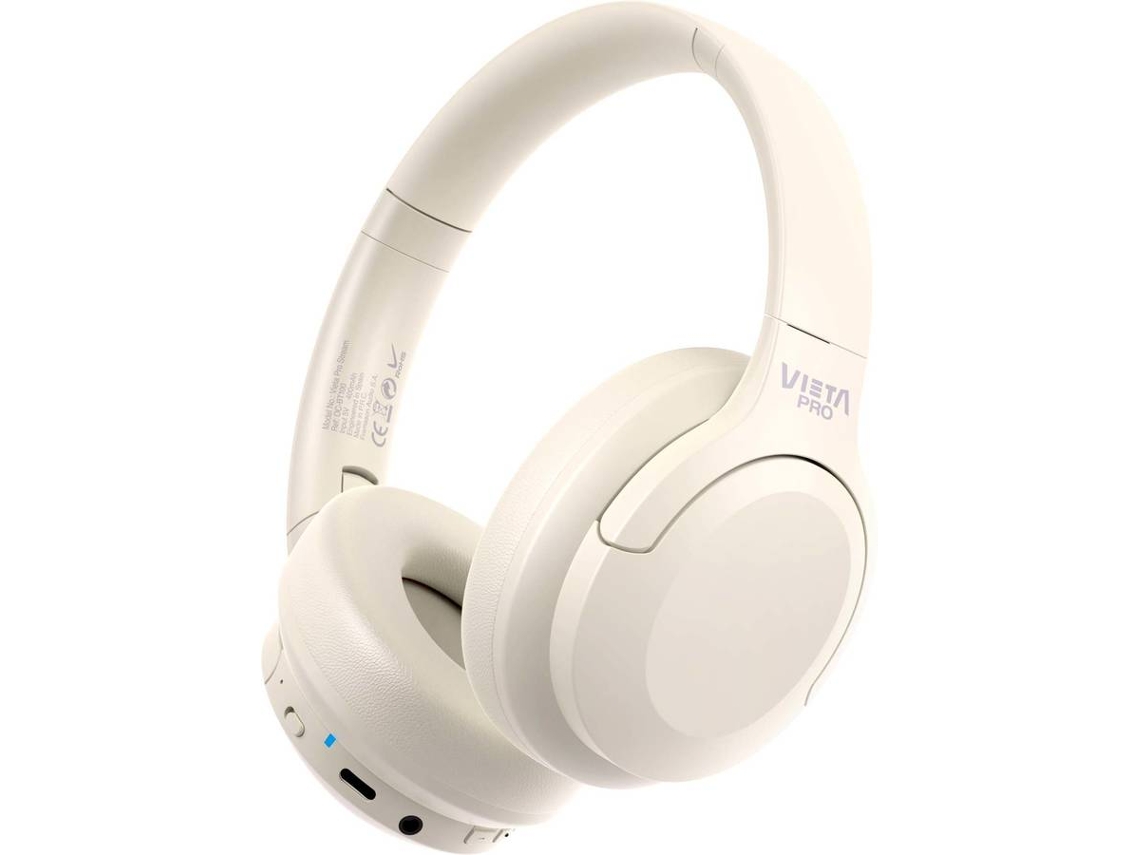 Auscultadores Bluetooth VIETA PRO Stream (On Ear -  Microfone - Branco)