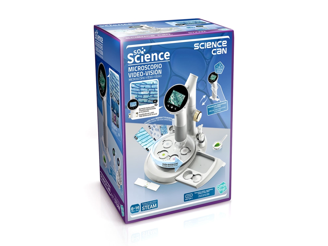 So Science - Microscópio Vision Portátil