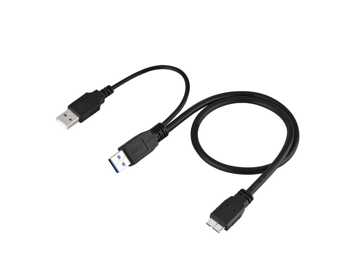 Cabo De Disco Rígido Móvel Usb 3.0 (suporta Alimentação Usb Para Conexão De Interface A Macho Para Micro B)