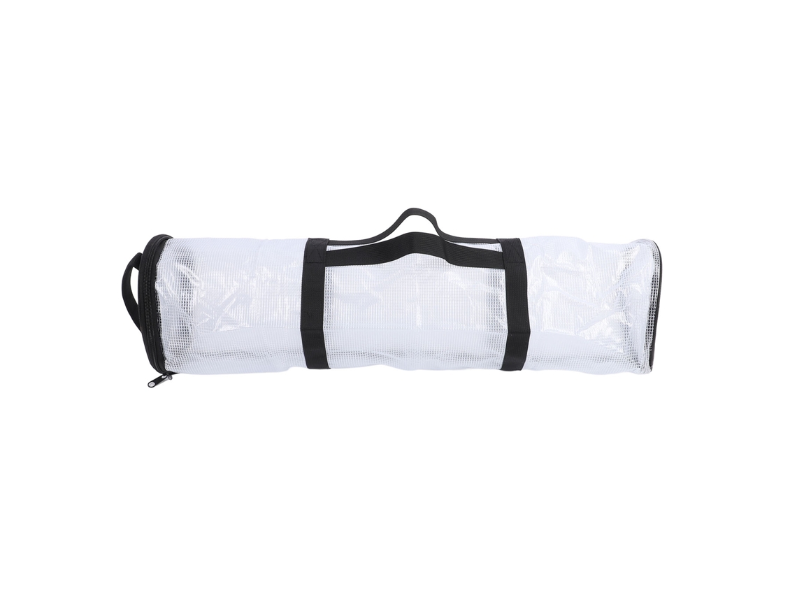 Ats organizador Portátil para Papel de Regalo de Gran Capacidad Impermeable Plegable Transparente para Navidad Blanco