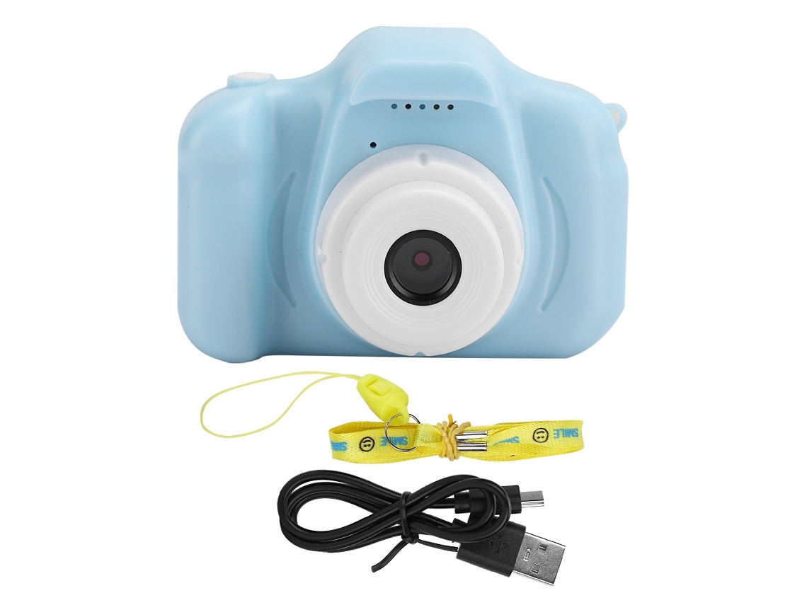 Aetheria câmera Digital Infantil Inteligente Mini para Crianças com Vídeo e Operação Simples Azul