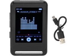 Reprodutor de Música Mp3 Portátil de 2,4 Polegadas com Bluetooth 5.0 de Alta Definição SFUSHOS