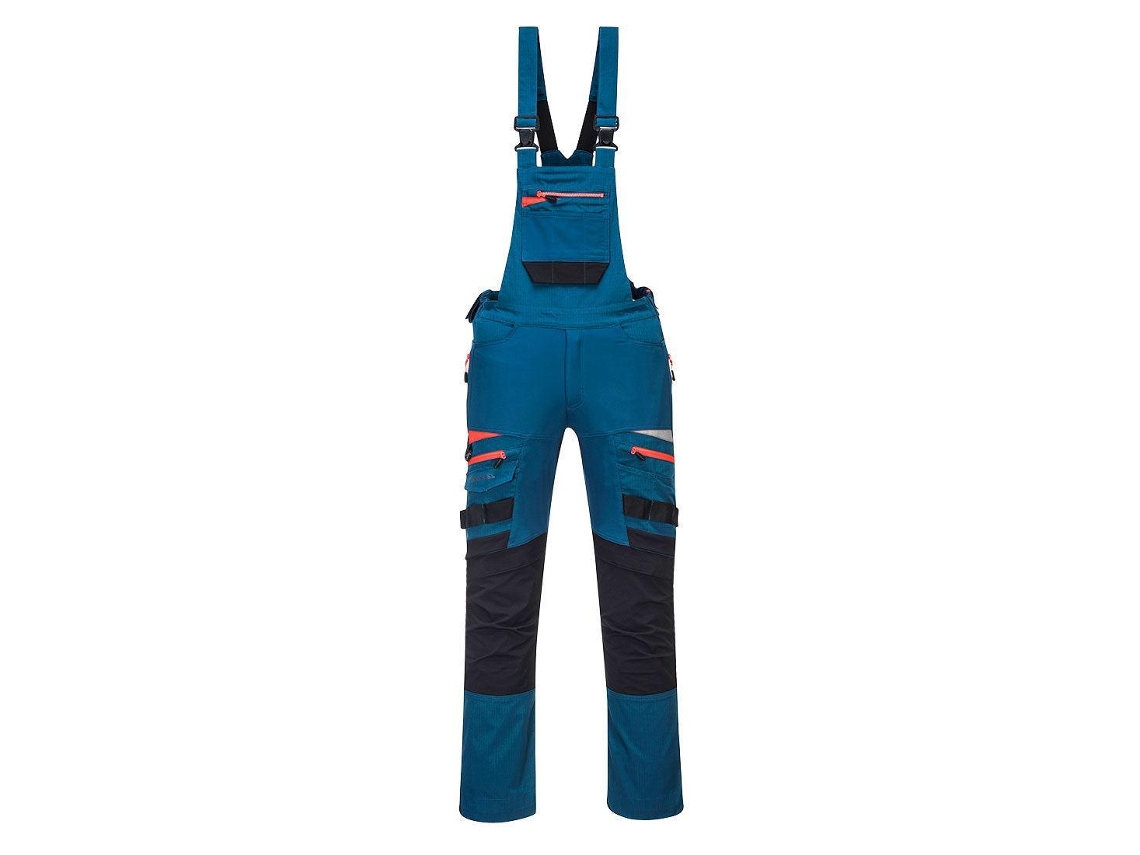 Macacão De Trabalho Dx4: Conforto E Proteção Excepcionais Medidor Azul / Xl