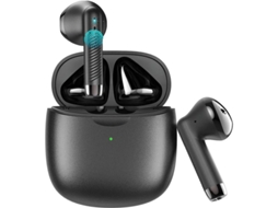 Auscultadores Sem Fios Graves Yizhood Bluetooth Com Cancelamento De Ruído Preto