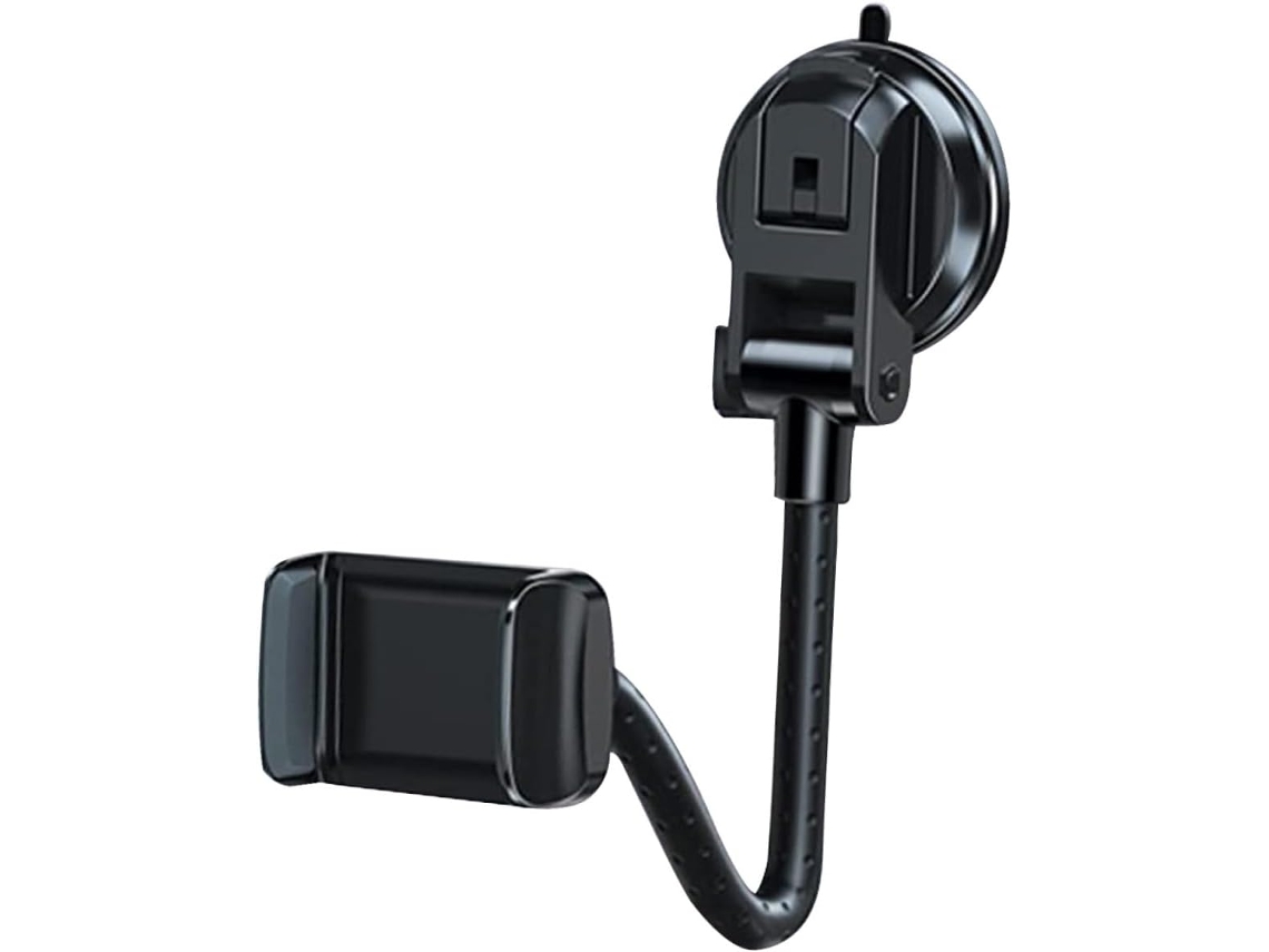 Suporte Para Celular Veicular Com Ventosa, Rotação E Fixação No Painel.