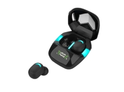 Fones Bluetooth 5.0 Tws Ipx4 Cancelamento Ruído Carregamento Rápido Latência Ultrabaixa Preto
