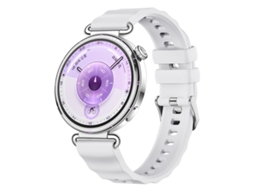 Bracelete para Huawei Watch Gt 6 / 5 / 4 XIAOMOYU em silicone cor sólida com fecho de mola rápida branca (41mm)