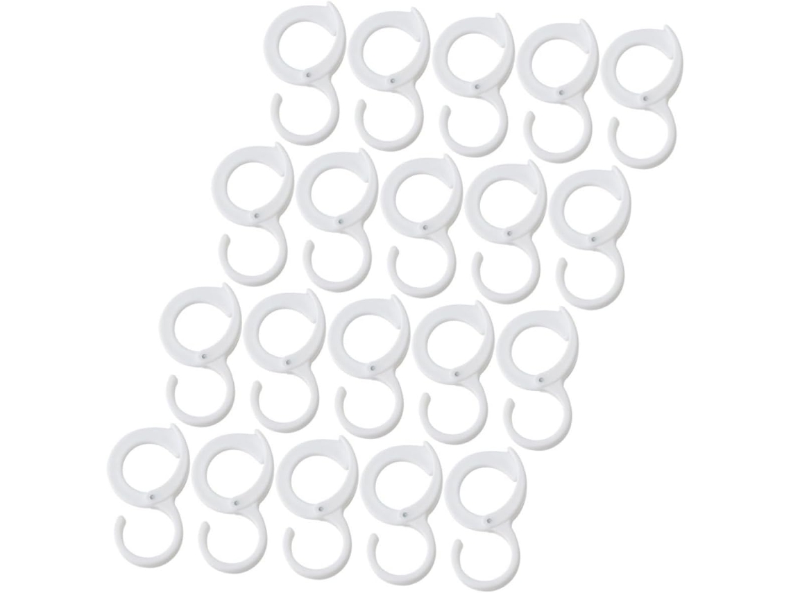 20 Ganchos Ganchos De Parede Em Material Resistente, Para Modelo 1502