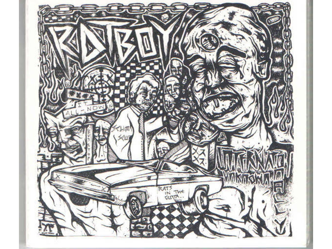 CD RAT BOY - Internationally Unknown (1CDs)
