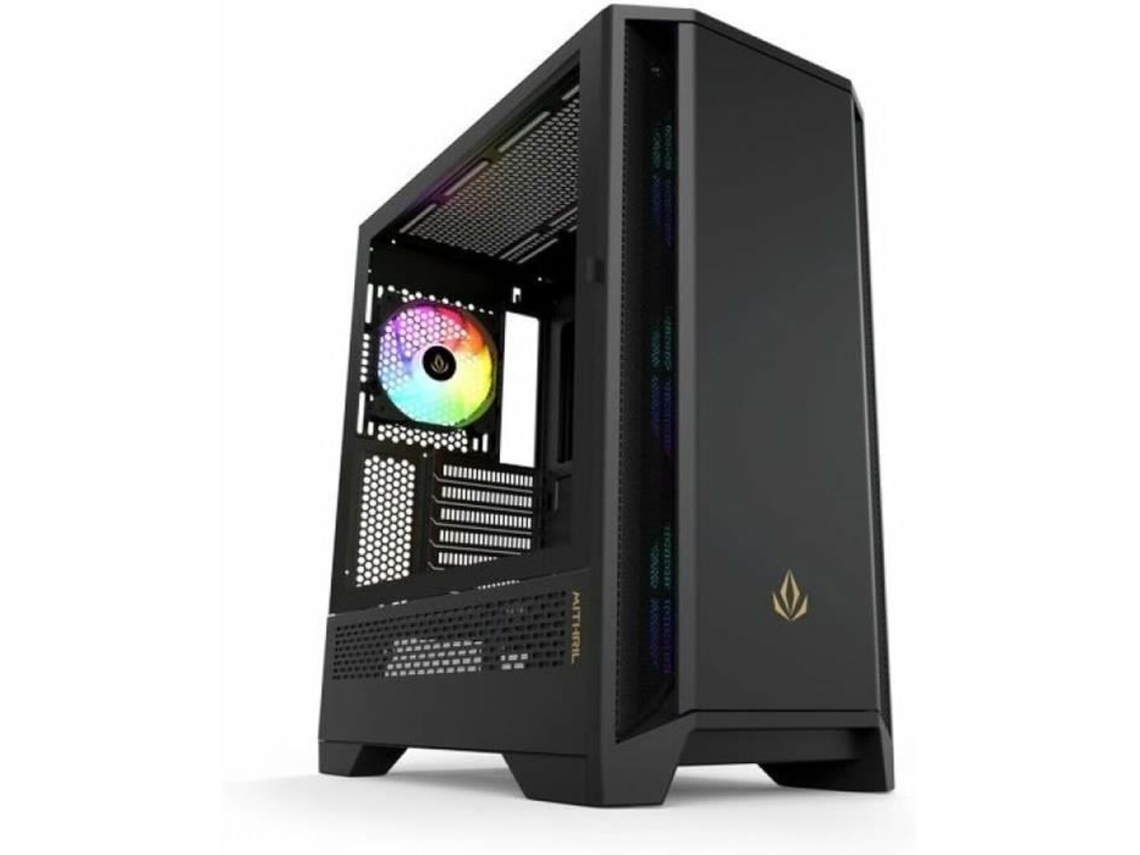 Tour Forgeon Mithril Argb Mesh Torre Atx Preta Genérico