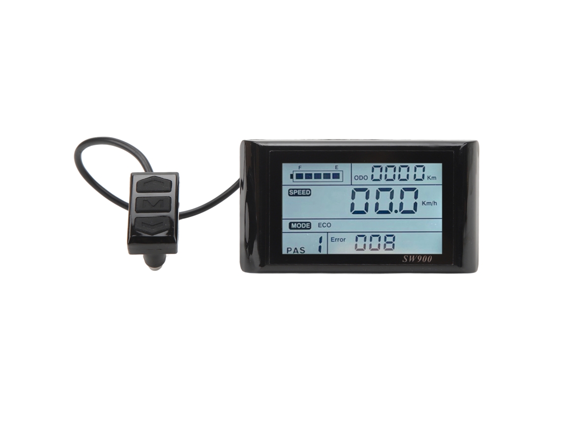 2026 tela Lcd para Bicicleta Elétrica 5 Pinos 24v 36v 48v Leve Impermeável Painel de Controle