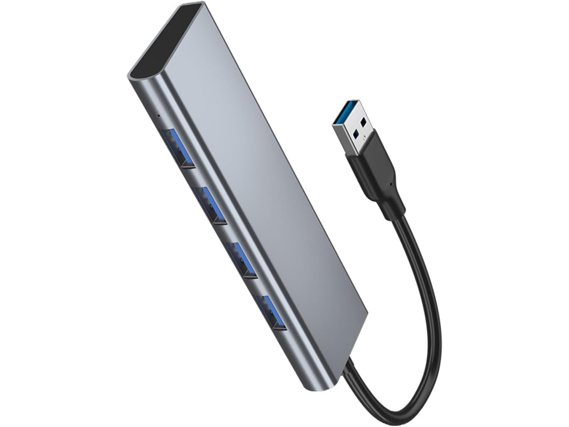 Estação De Acoplamento Com Hub Usb 3.0 E 3 Portas Usb-a, Leitor