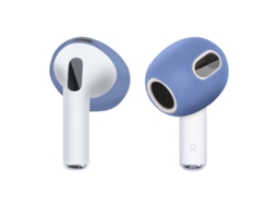 Capa Para Airpods3, Ponteiras De Silicone De Substituição, 3 Pares (azul Meia-noite) Spqment