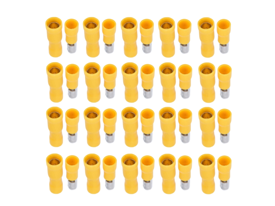 Conectores De Crimpagem Isolados Laxiscreed Para Fios 12-10 Awg De Alta Qualidade