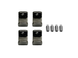 4pcs Fixing Clips For Ender3 Cr10 3d Printer Hot Bed, For Lattice Glass Platform, Essential Printer