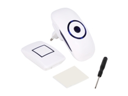 Campainha Sem Fio Laxiscreed Com 36 Sons Diferentes E Receptor Emparelhado Para Maior Comodidade