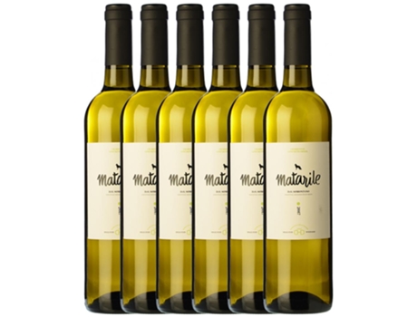 Vinho CARLOS VALERO Carlos Valero Heredad Matarile Chardonnay Gewürztraminer Somontano (0.75 L - 6 unidades)