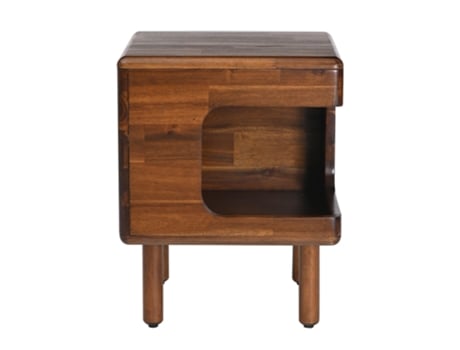 Mesa de Cabeceira EMMA'S BEDROOM (L40 x D40 x H50 cm - Borneo Teak)