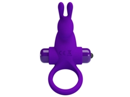 Anel Vibratório De Coelho, Para O Pênis PRETTY LOVE