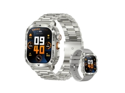 Lanterna Smartwatch Ak80 com Bateria Grande de 400 mAh Bestvite (roxa)