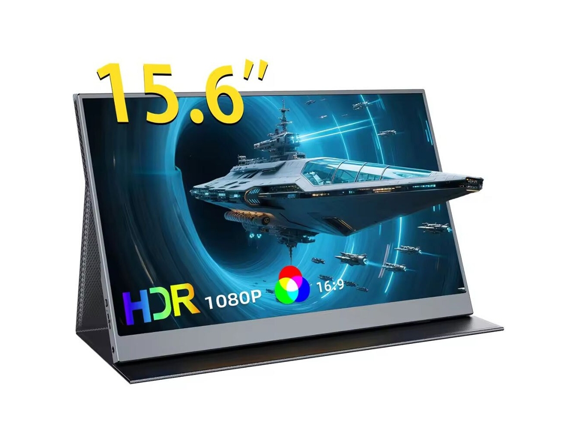 Monitor Uperfect 15,6 Polegadas 1080p 60hz Freesync Usb-c Hdmi