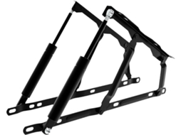 Kit De Mecanismo Hidráulico Para Levantar Cama Com Baú, 2 Dobradiças Com Mola A Gás De Ferro, Capacidade De Carga 75kg