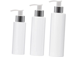 Conjunto De 9 Frascos Plásticos Reutilizáveis Para Loção, Dispensadores Para Cosméticos De Cuidados Corporais