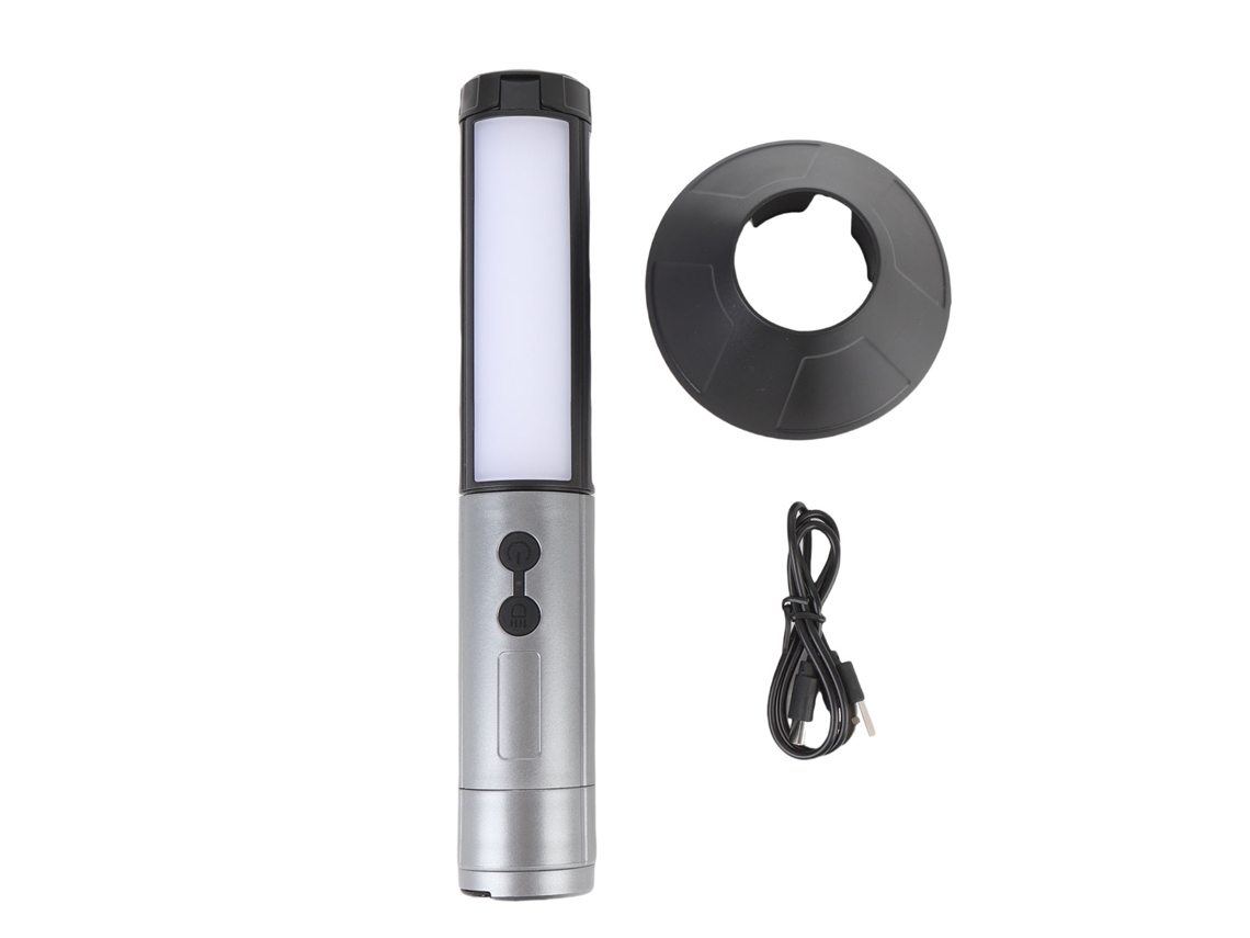 Linterna Camping Telescópica Recargable Multifuncional Usb-c Portátil Para Exterior Tienda De Campaña